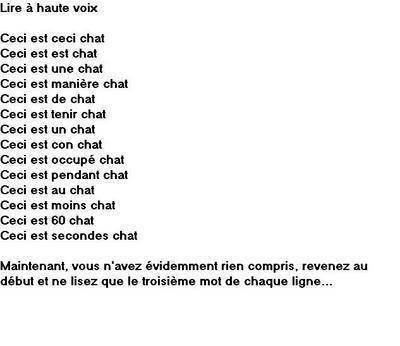 lis a haute voix.